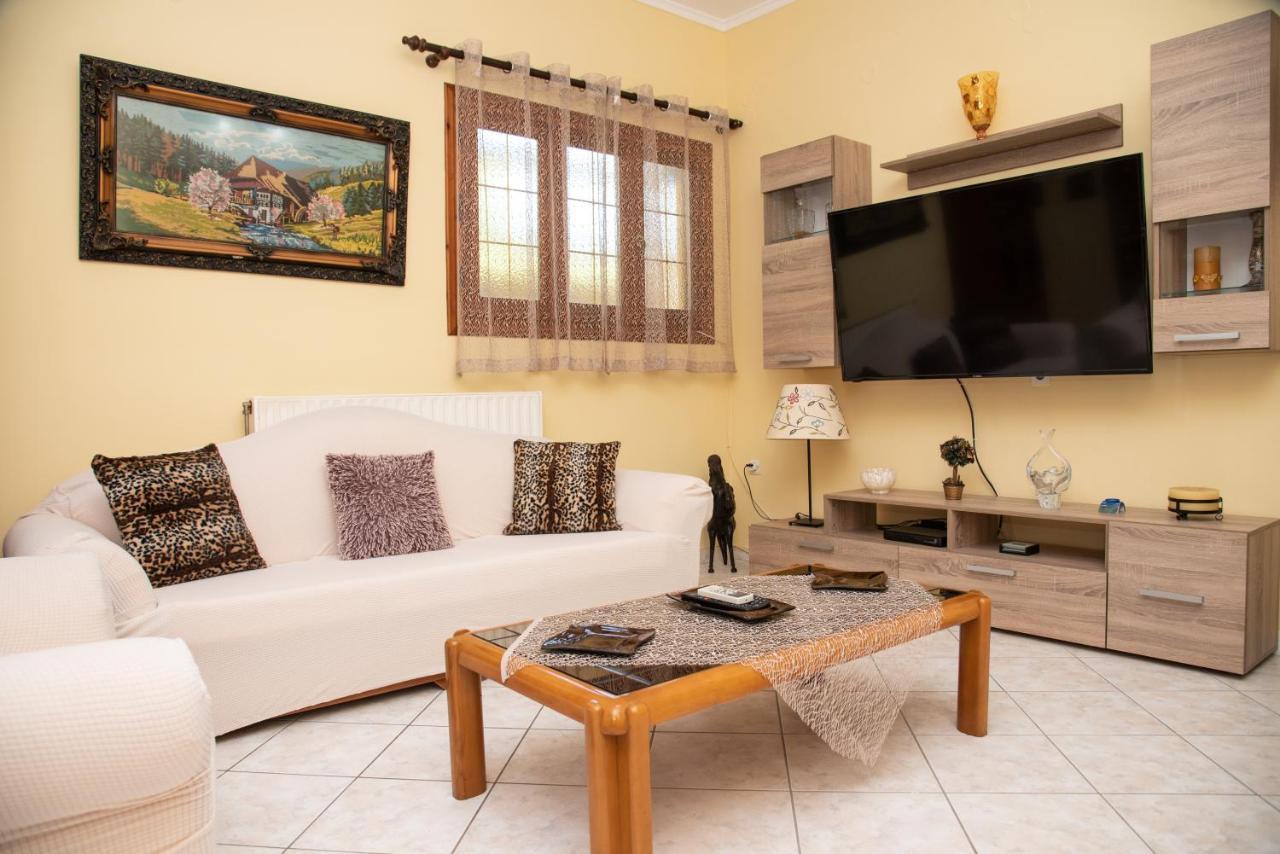 Kapetanios Apartments Agios Stefanos Avliotes  ภายนอก รูปภาพ