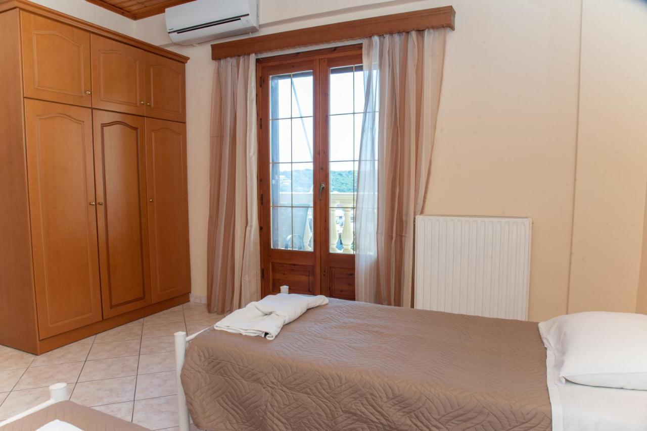 Kapetanios Apartments Agios Stefanos Avliotes  ภายนอก รูปภาพ